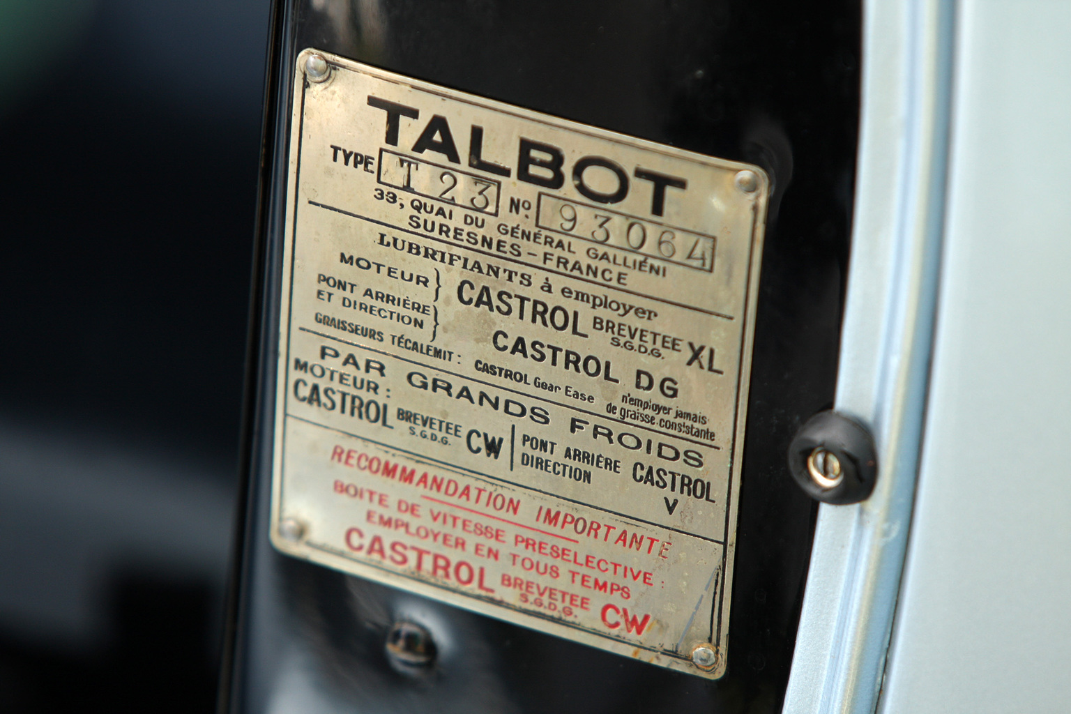 1938 Talbot-Lago T23 Gallery