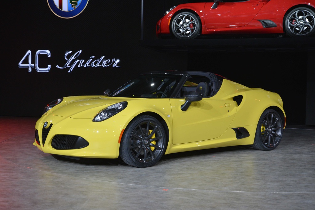 2015 Alfa Romeo 4C Spider Gallery