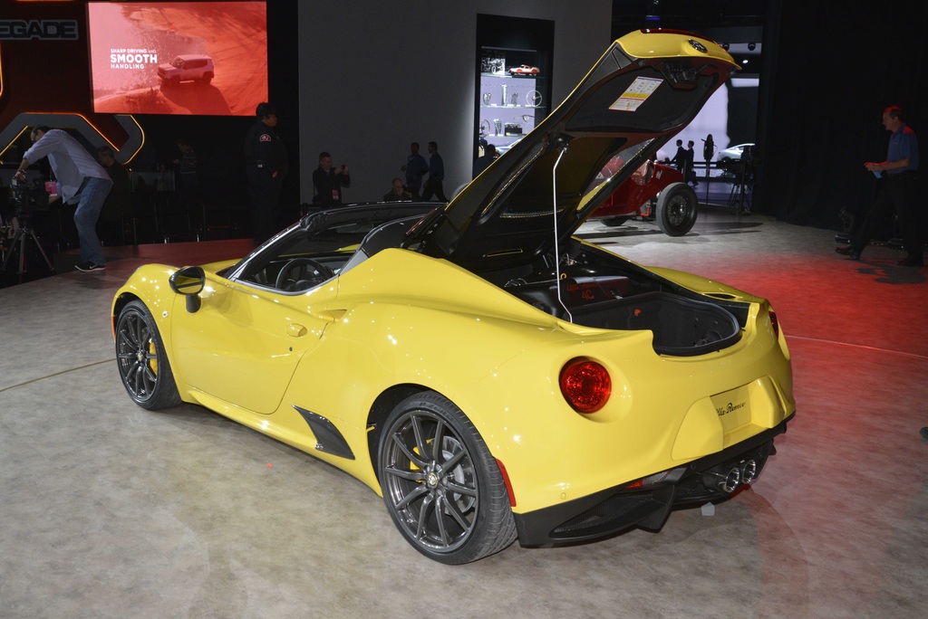 2015 Alfa Romeo 4C Spider Gallery