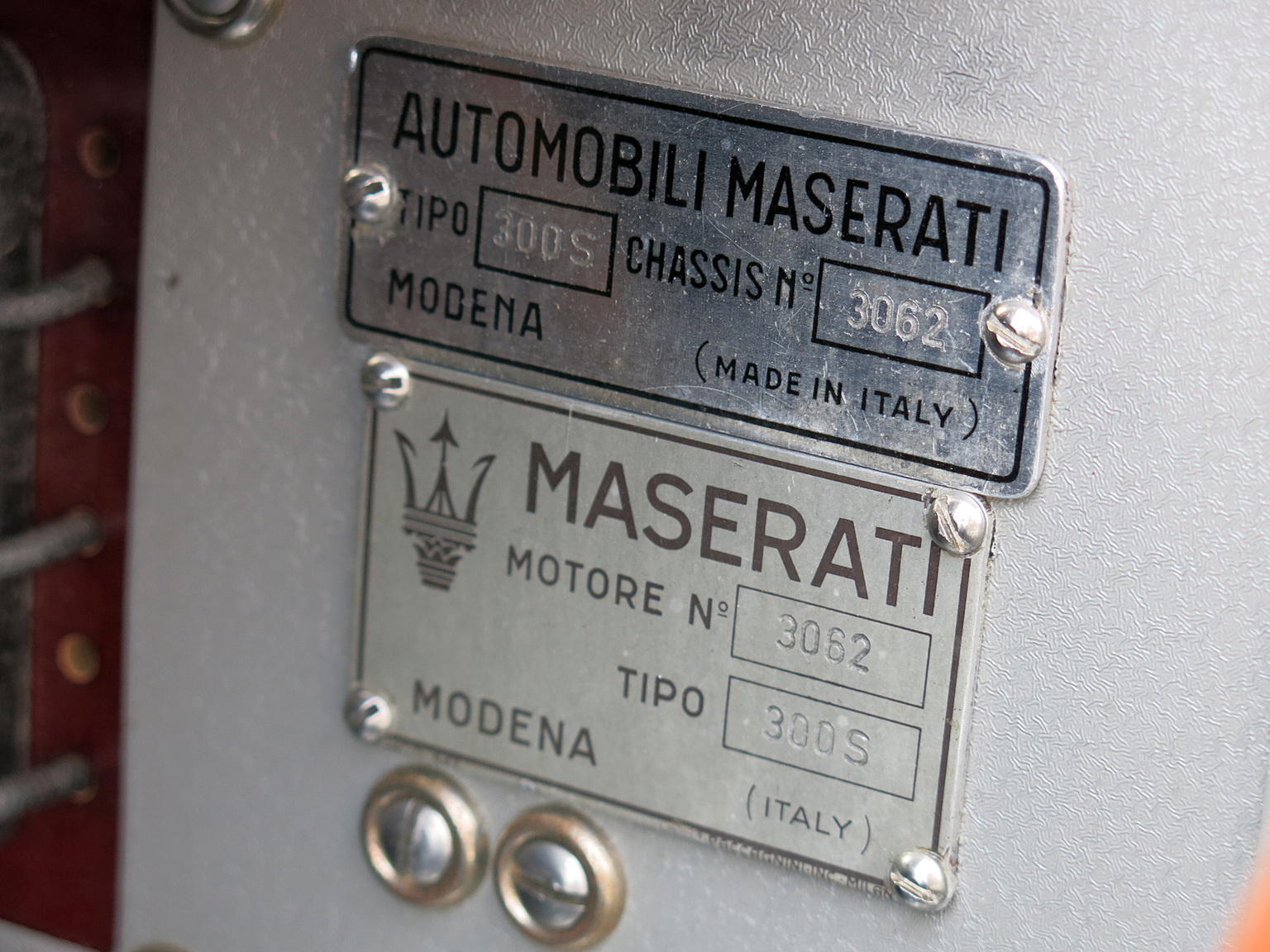 1956 Maserati 300S Gallery