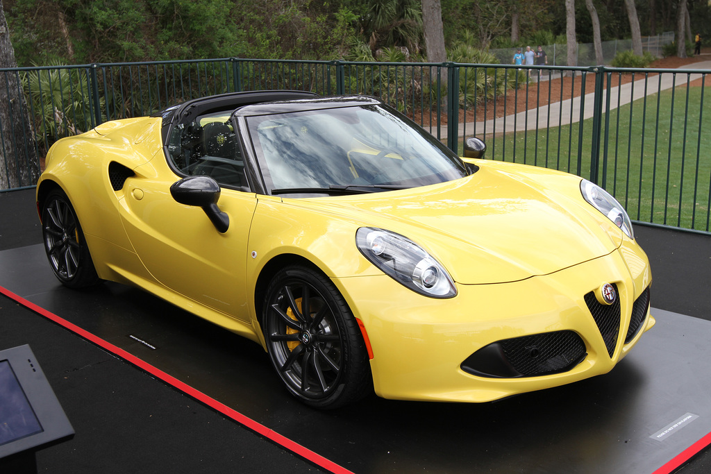 2015 Alfa Romeo 4C Spider Gallery