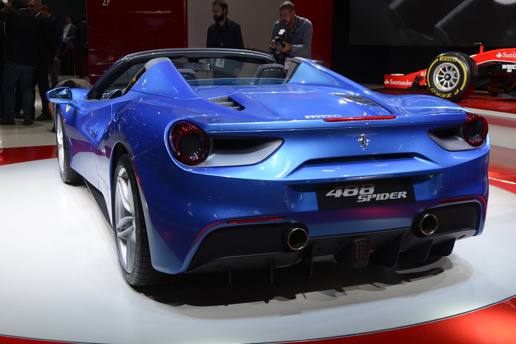 2015 Ferrari 488 GTB Spider