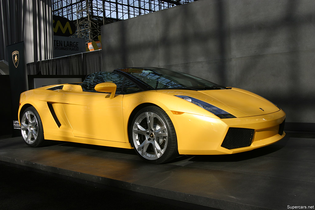 2006 Lamborghini Gallardo Spyder Gallery