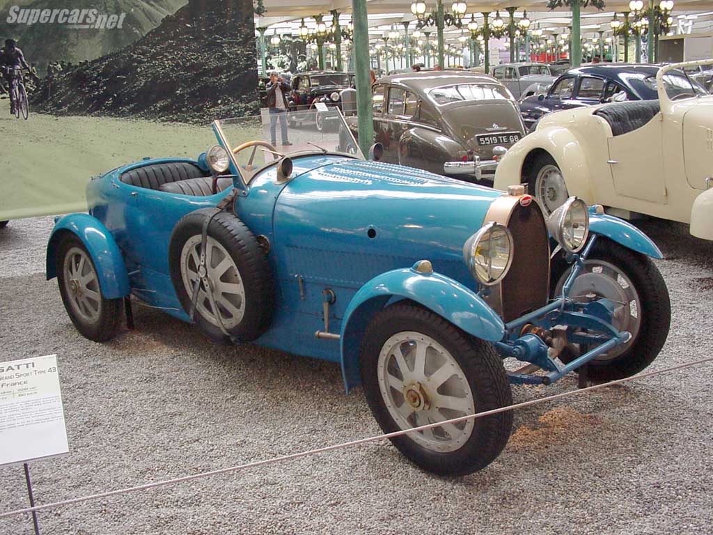 1928 Bugatti Type 43 Grand Sport