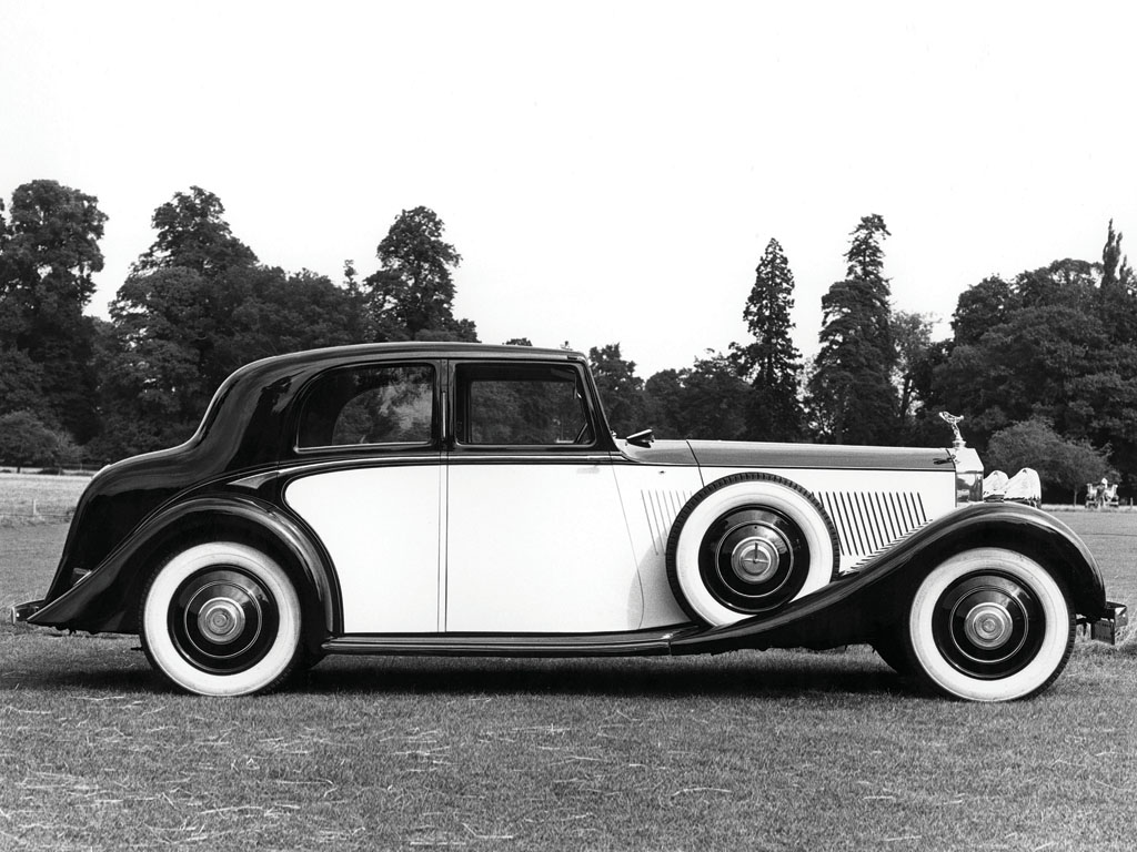 Rolls-Royce Phantom II à partir de 1929 Véritable Papier-Carte Modèle Kit 