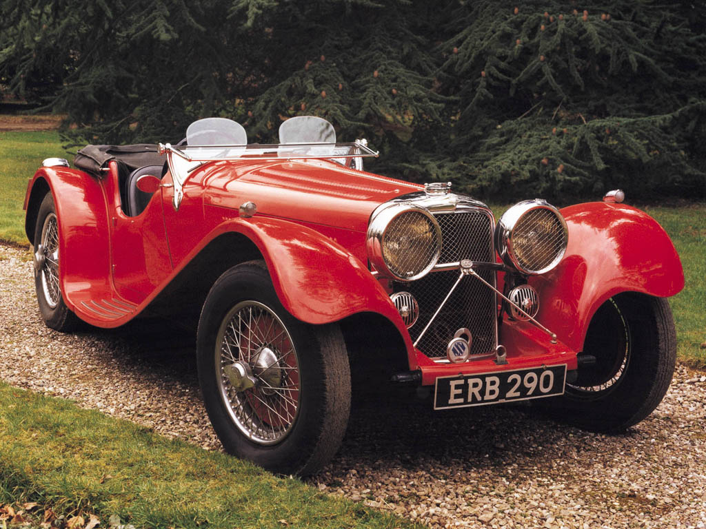 1936 S.S. Jaguar 100 2½ Litre