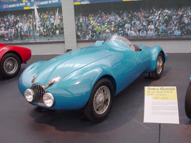 1939 Simca-Gordini Type 8