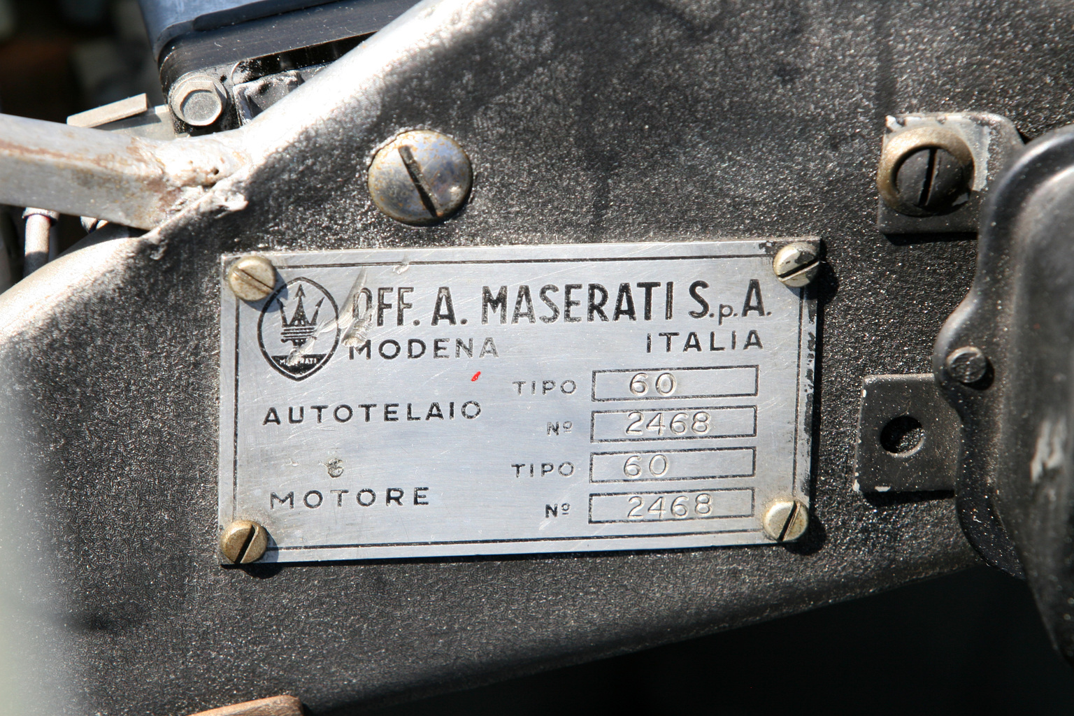 1960→1961 Maserati Tipo 60 ‘Birdcage’
