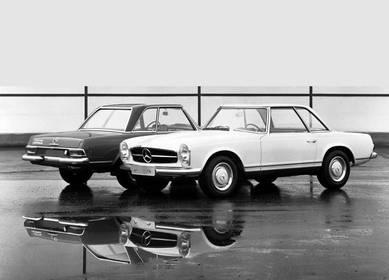 1966→1968 Mercedes-Benz 250 SL