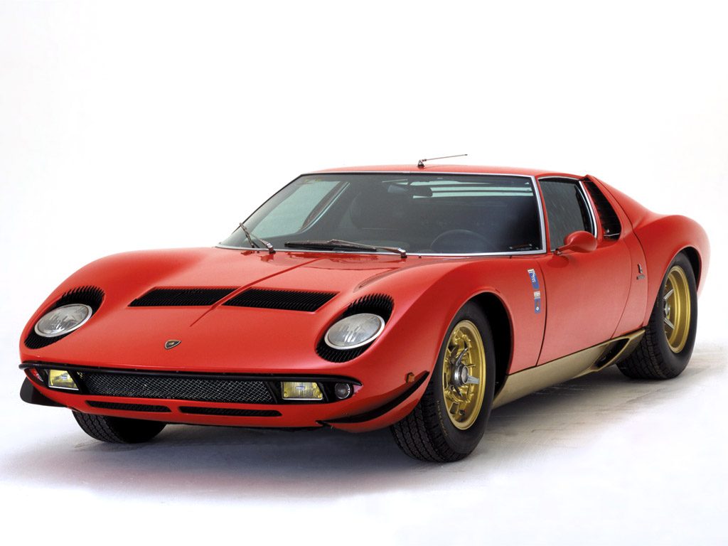 Lamborghini Miura P400 Supercar 1960s