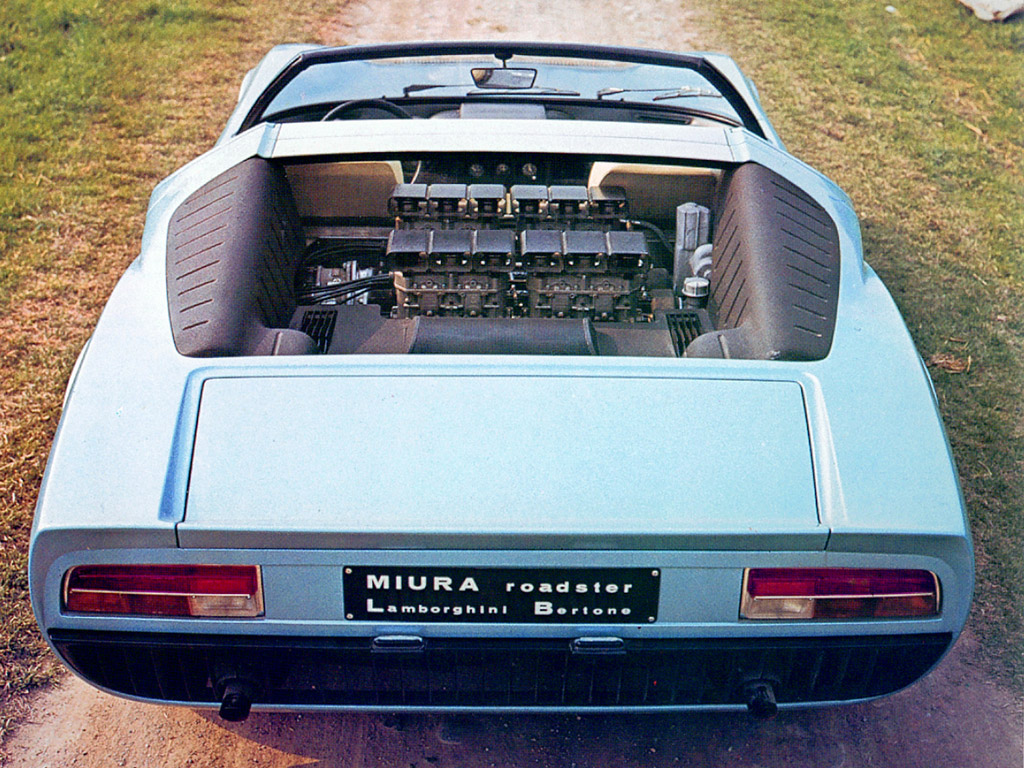 1968 Lamborghini Miura P400 Roadster