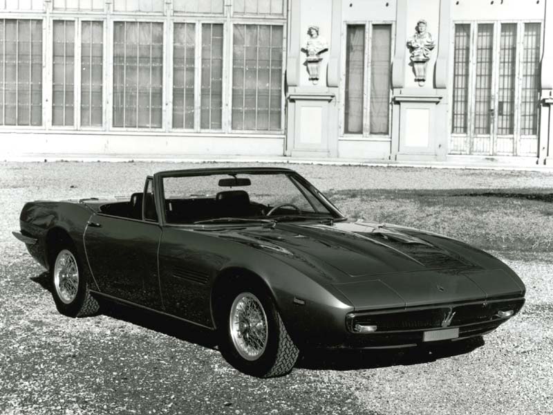 1969→1973 Maserati Ghibli Spyder
