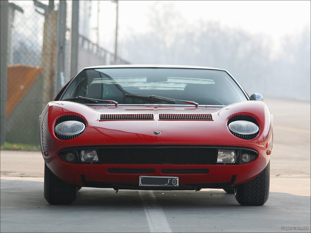 1968→1971 Lamborghini Miura P400 S