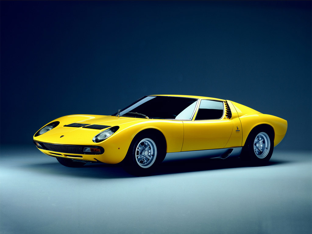 1971→1973 Lamborghini Miura P400 SV