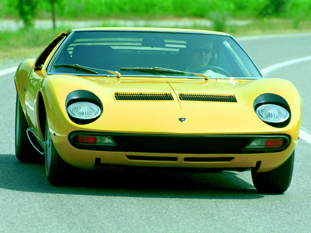 1971→1973 Lamborghini Miura P400 SV