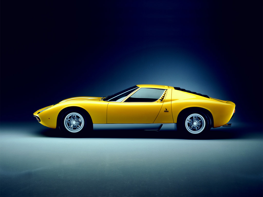 1971→1973 Lamborghini Miura P400 SV