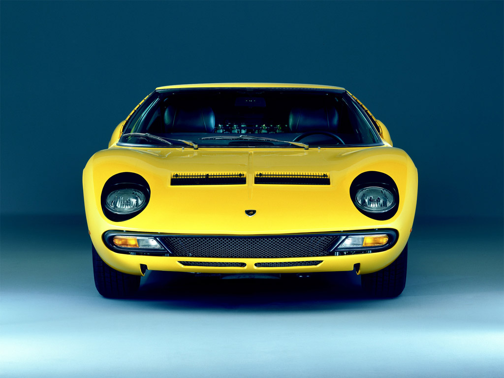 1971→1973 Lamborghini Miura P400 SV