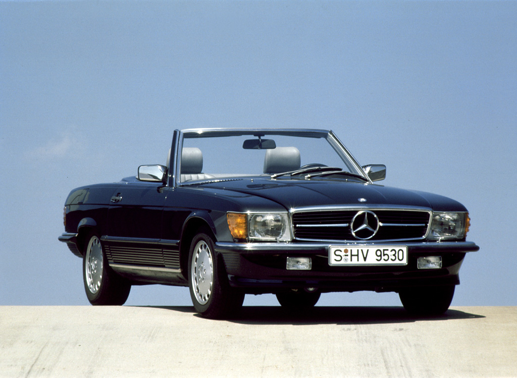 1981→1989 Mercedes-Benz 500SL