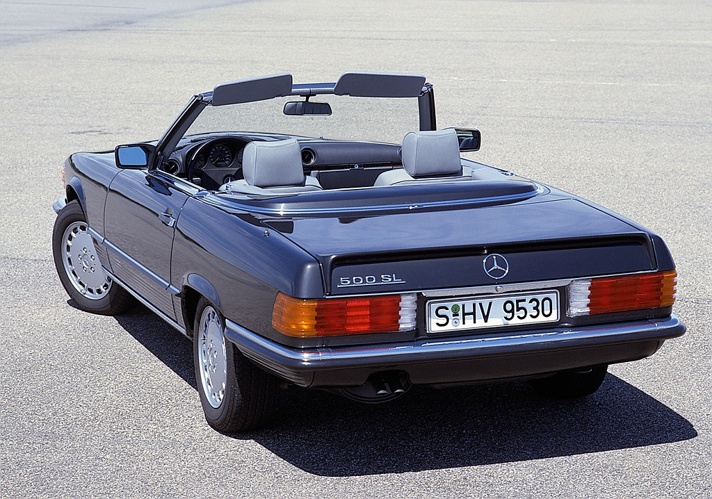 1981→1989 Mercedes-Benz 500SL