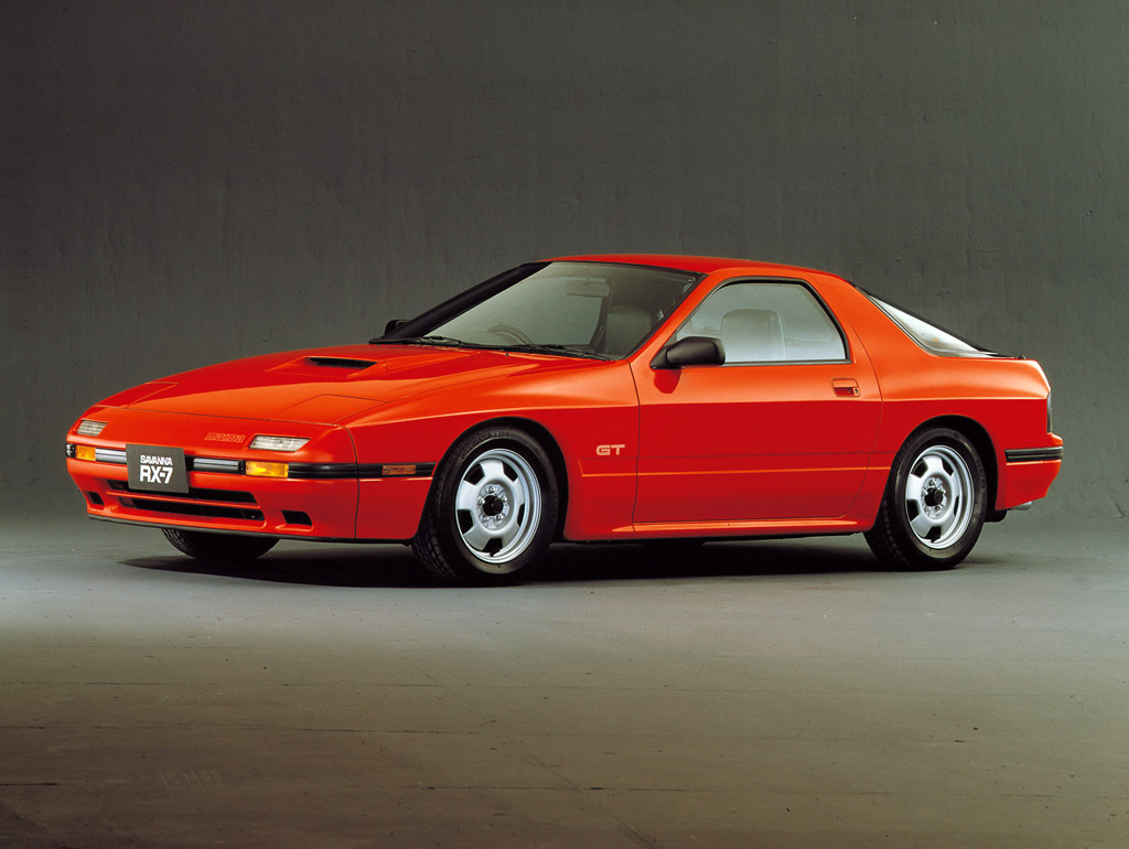 1986→1988 Mazda Savanna RX-7 GT