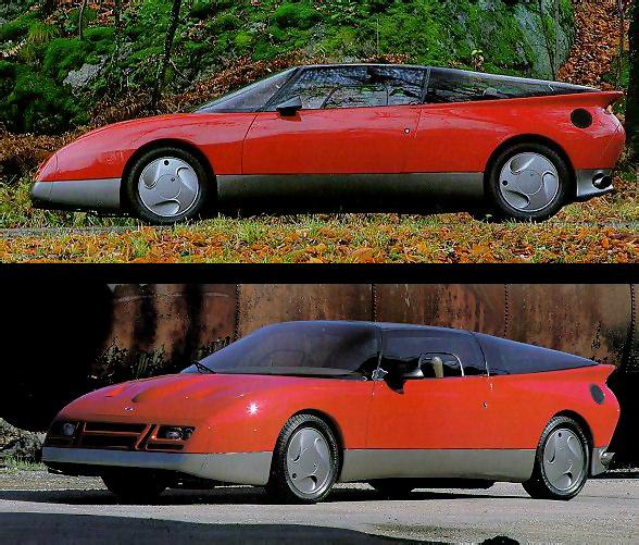 1985 Saab 900 Turbo EV-1 Concept