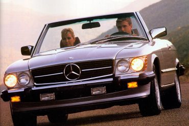 1986→1989 Mercedes-Benz 560 SL