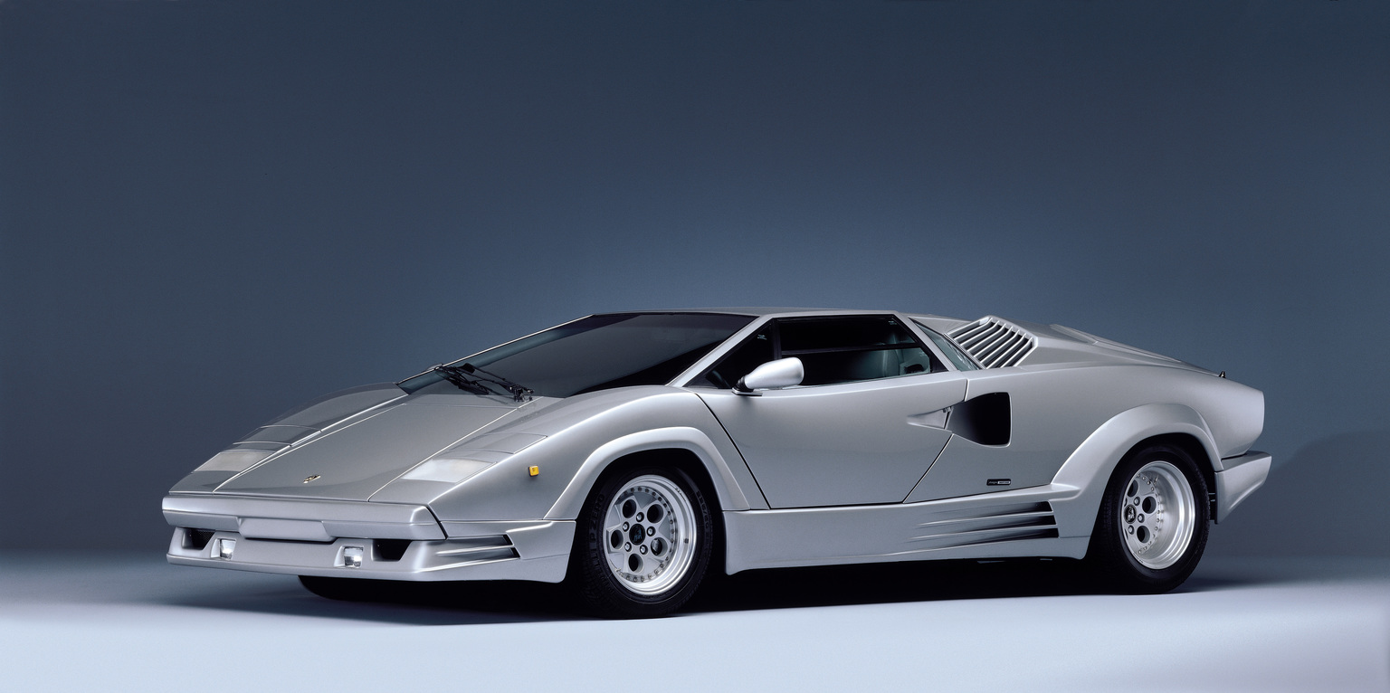 1988→1990 Lamborghini Countach 25th Anniversario