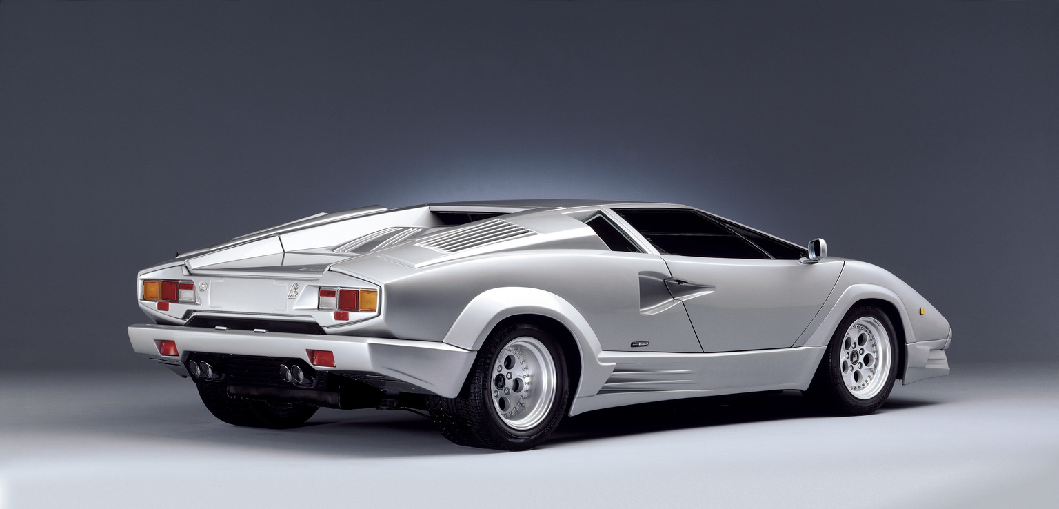 1988→1990 Lamborghini Countach 25th Anniversario