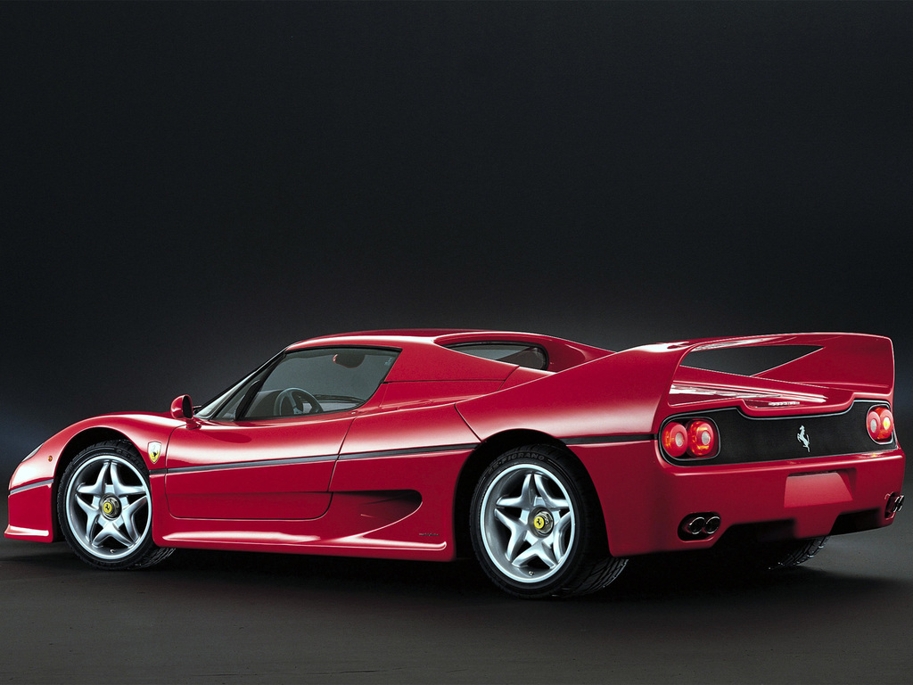 1995→1997 Ferrari F50