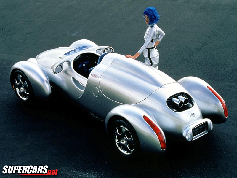 1998 Rinspeed E-Go Rocket Concept