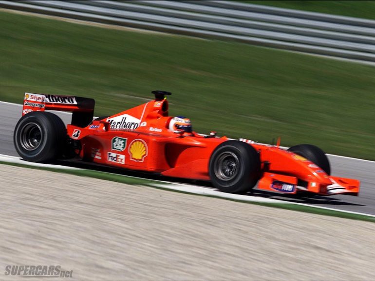 Ferrari F2001 Rear 2001 Ferrari F2001