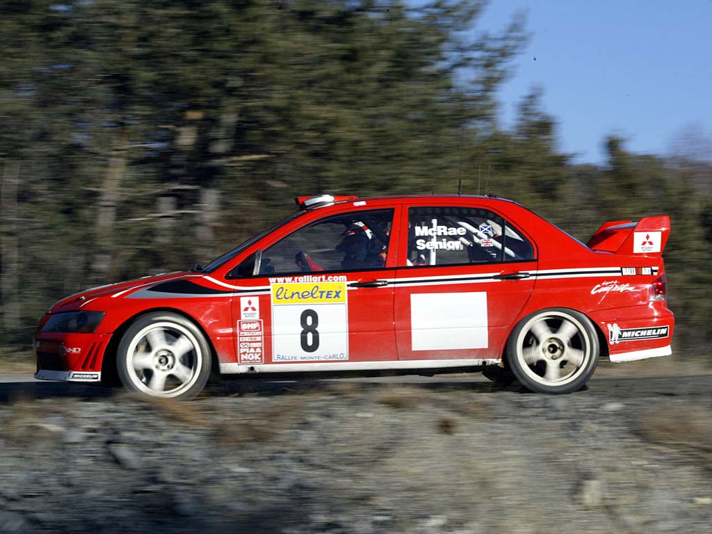 2001 Mitsubishi Lancer Evolution VII WRC