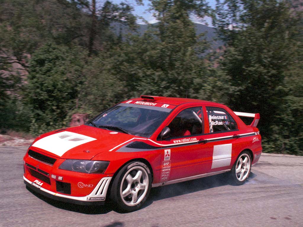 2002 Mitsubishi Lancer Evoution VII WRC2