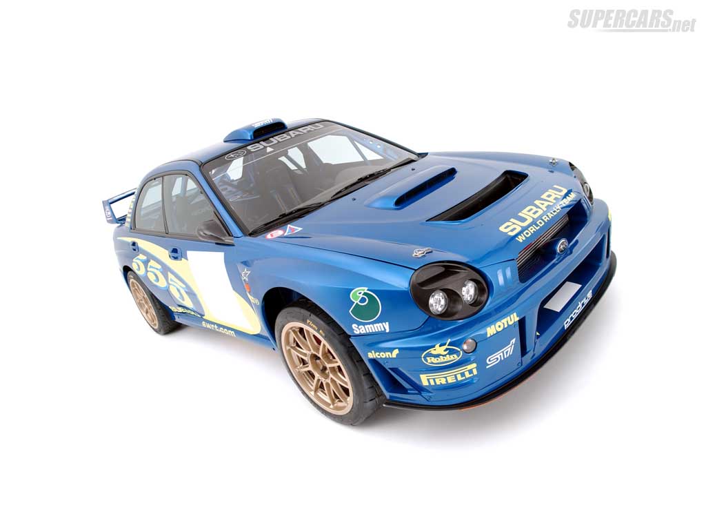 subaru rally team rc car