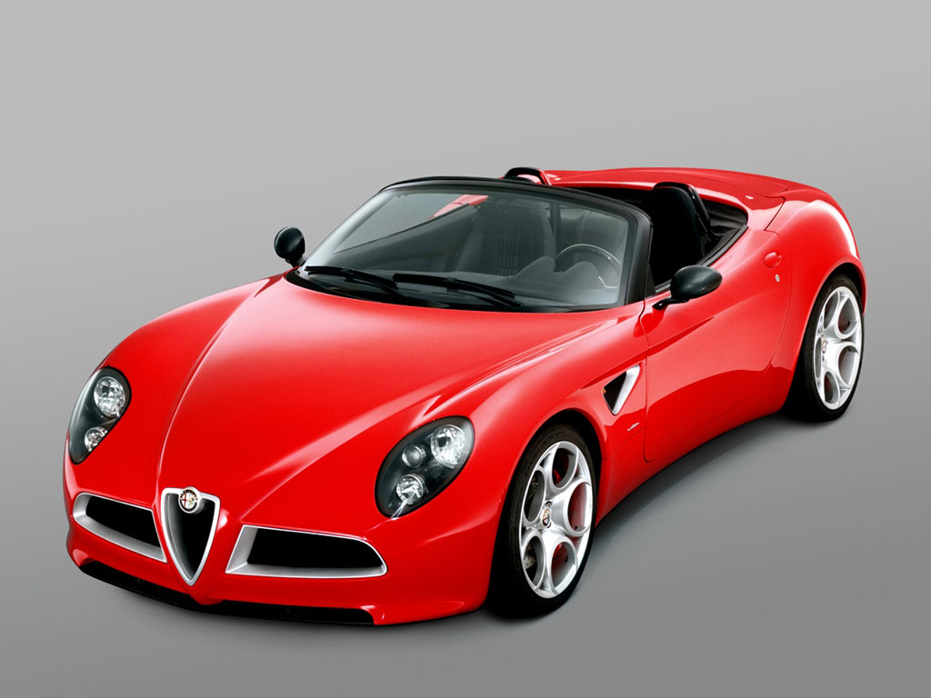 2005 Alfa Romeo 8C Spider Concept Gallery