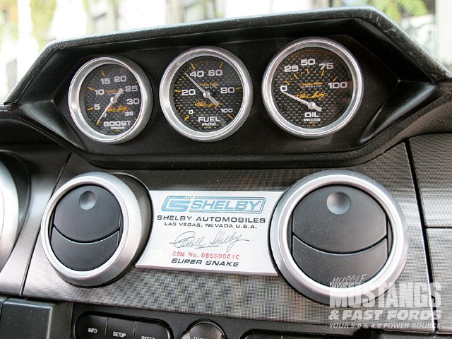 2008→2009 Shelby Mustang GT500 Super Snake