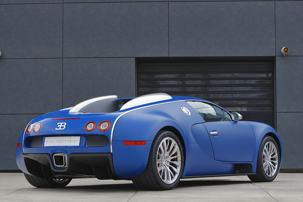 2009 Bugatti 16/4 Veyron Bleu Centenaire