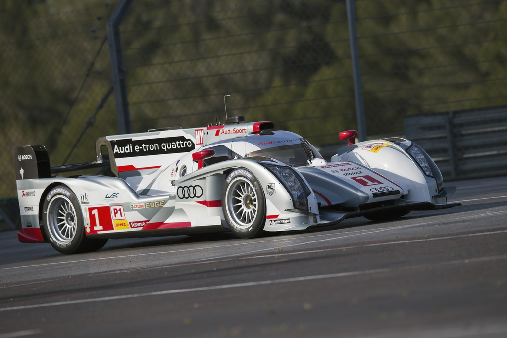 2013 Audi R18 e-tron quattro Langheck