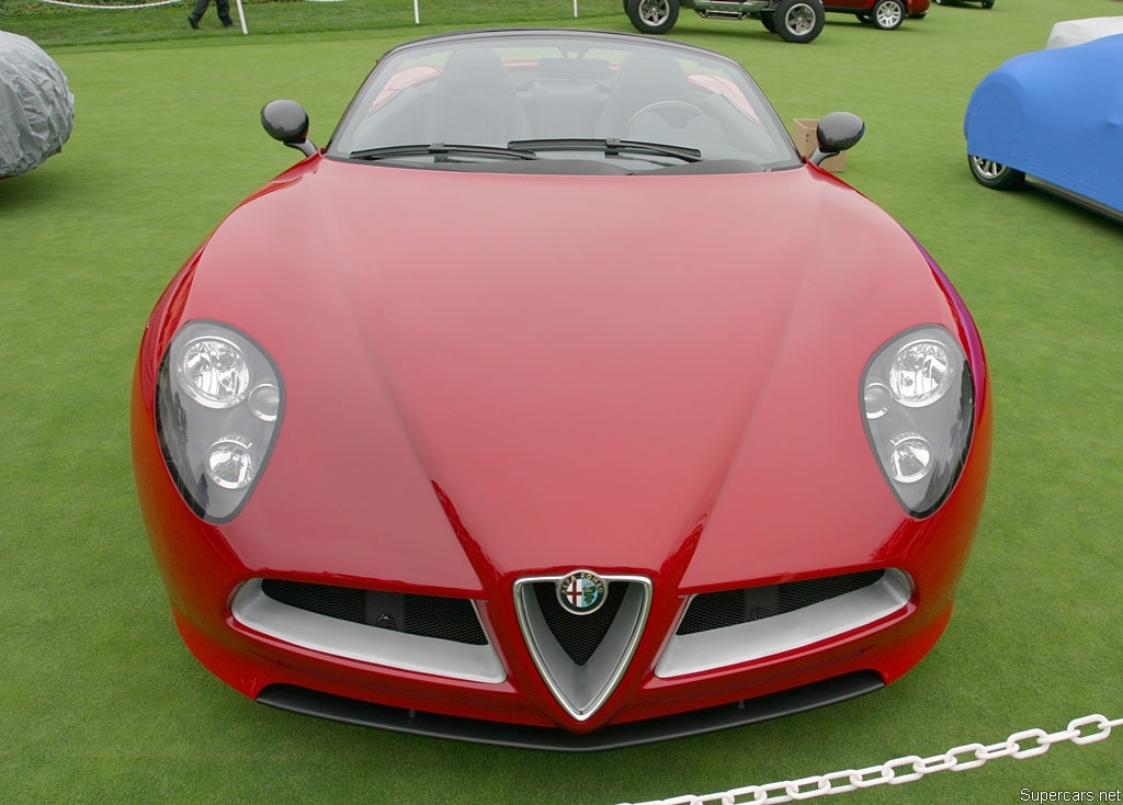 2005 Alfa Romeo 8C Spider Concept Gallery