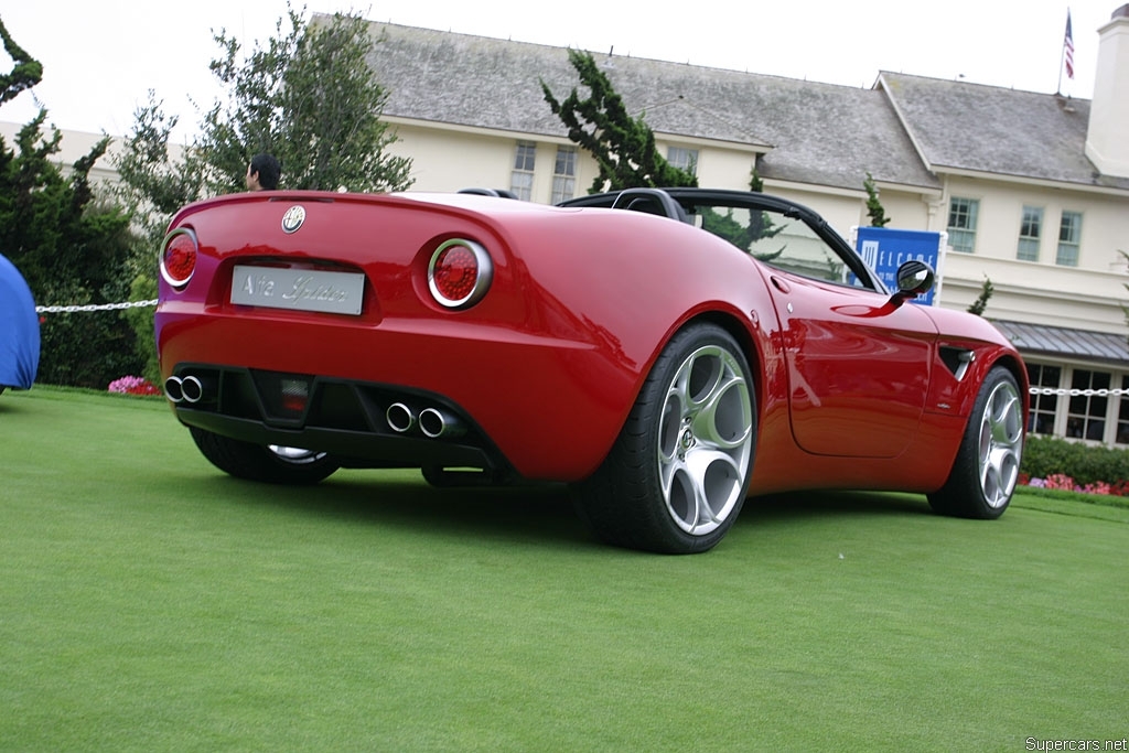 2005 Alfa Romeo 8C Spider Concept Gallery