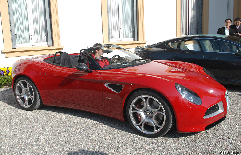 2005 Alfa Romeo 8C Spider Concept Gallery