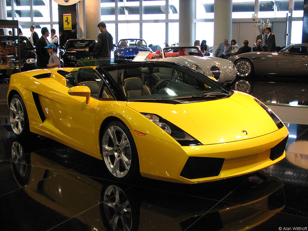 2006 Lamborghini Gallardo Spyder Gallery