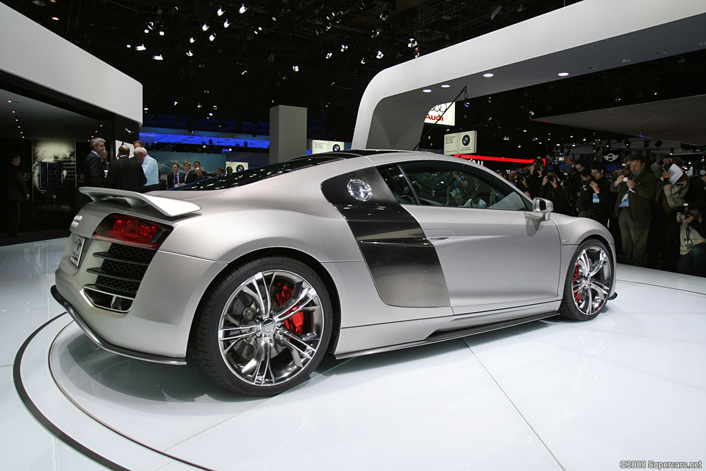 A 12 Cylinder Beast: The 2008 Audi R8 V12 TDI Concept