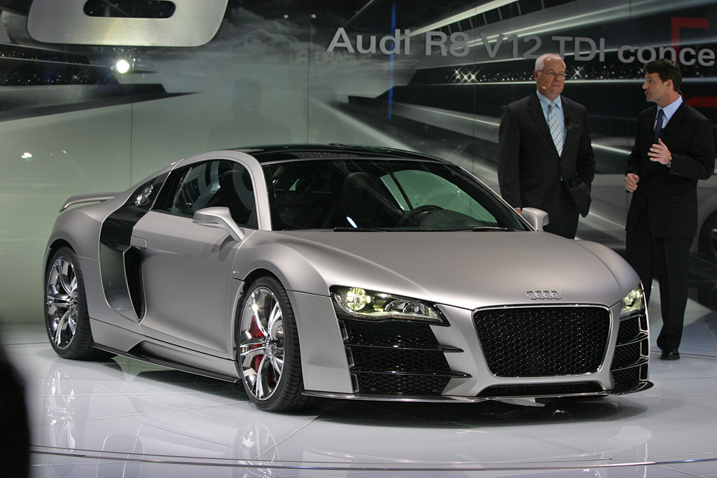 A 12 Cylinder Beast: The 2008 Audi R8 V12 TDI Concept