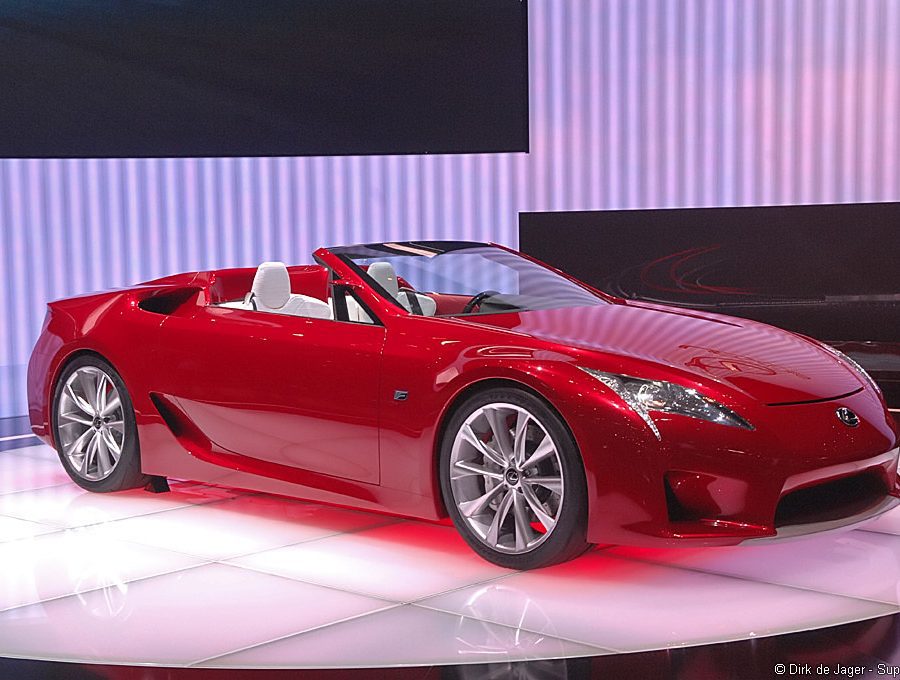 2008 Lexus LF-A Roadster Concept Gallery