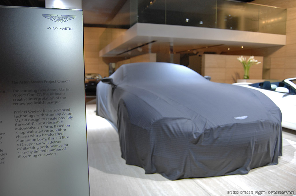2009 Aston Martin One-77 Prototype Gallery