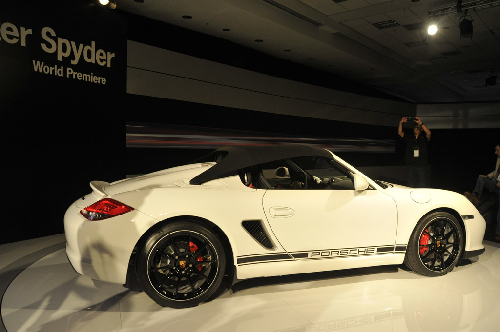 2010 Porsche Boxster Spyder Gallery