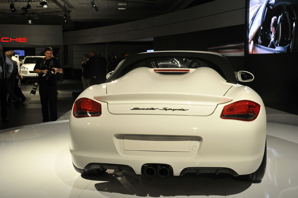 2010 Porsche Boxster Spyder Gallery