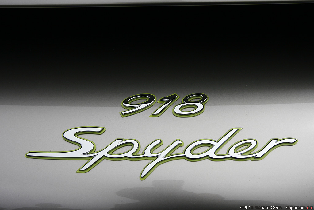 2010 Porsche 918 Spyder Gallery