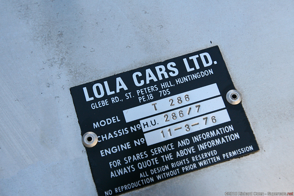 1976 Lola T286 Gallery